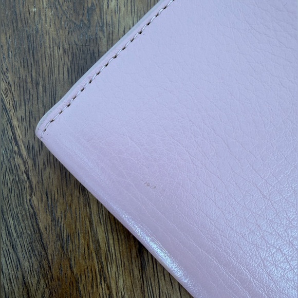 Kate Spade New York Blush Pink Leather Card Wallet - Picture 5 of 5